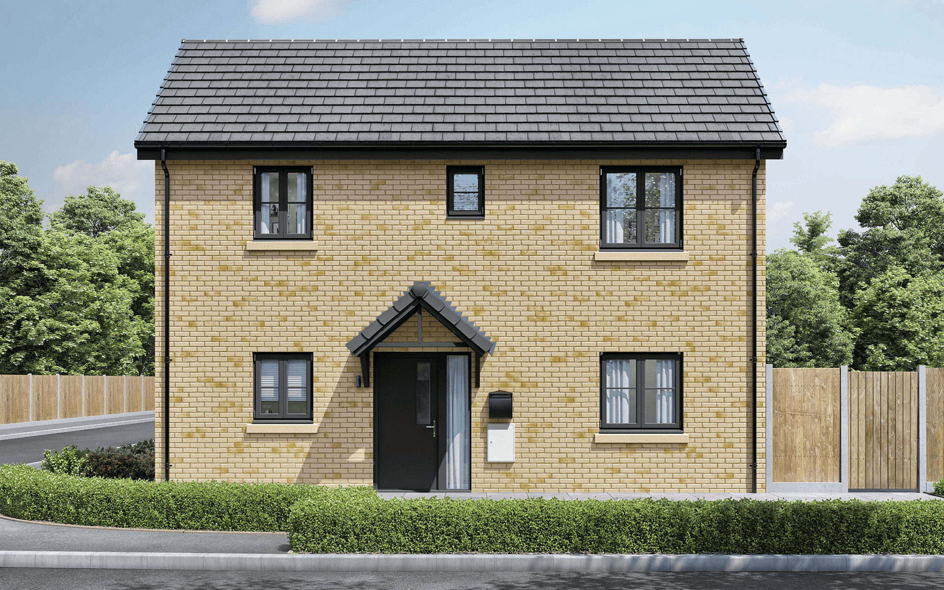 Elm Farm 3B5P Side Door