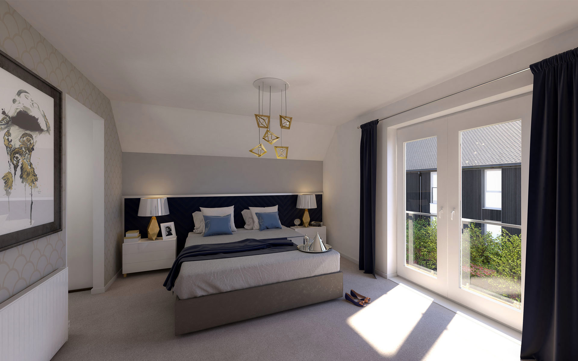 Arden Quarter Alveston House Master Bedroom Resized