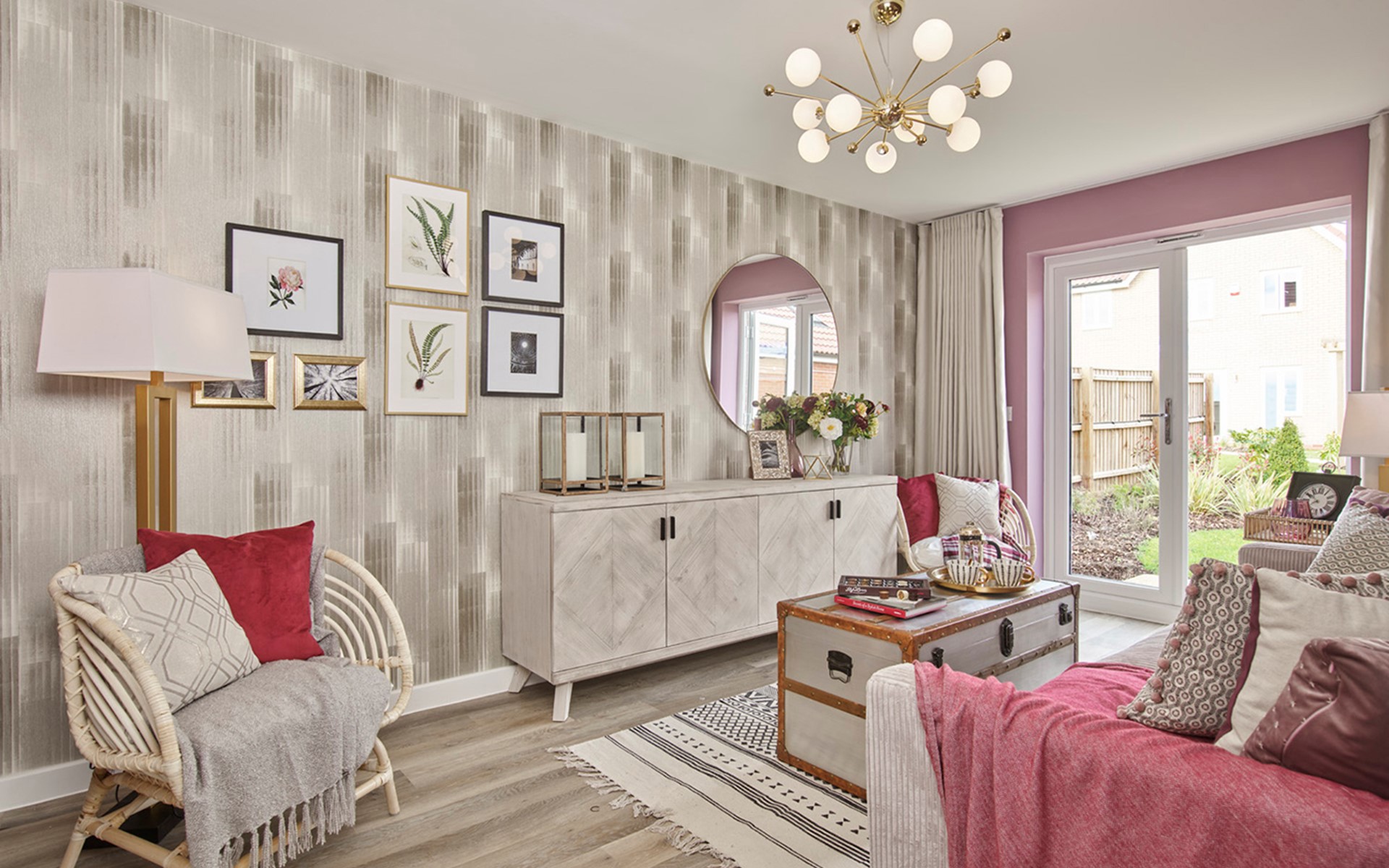 Newlands Show Homes Langford 1 Living Room Doortogarden