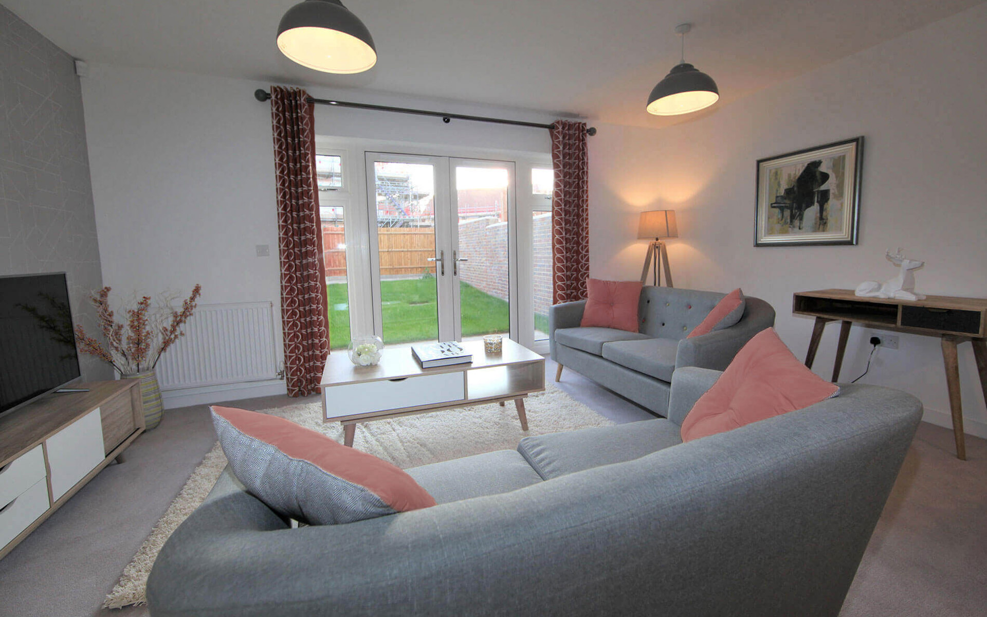 OHS Kingsoakpark Boston Living Red