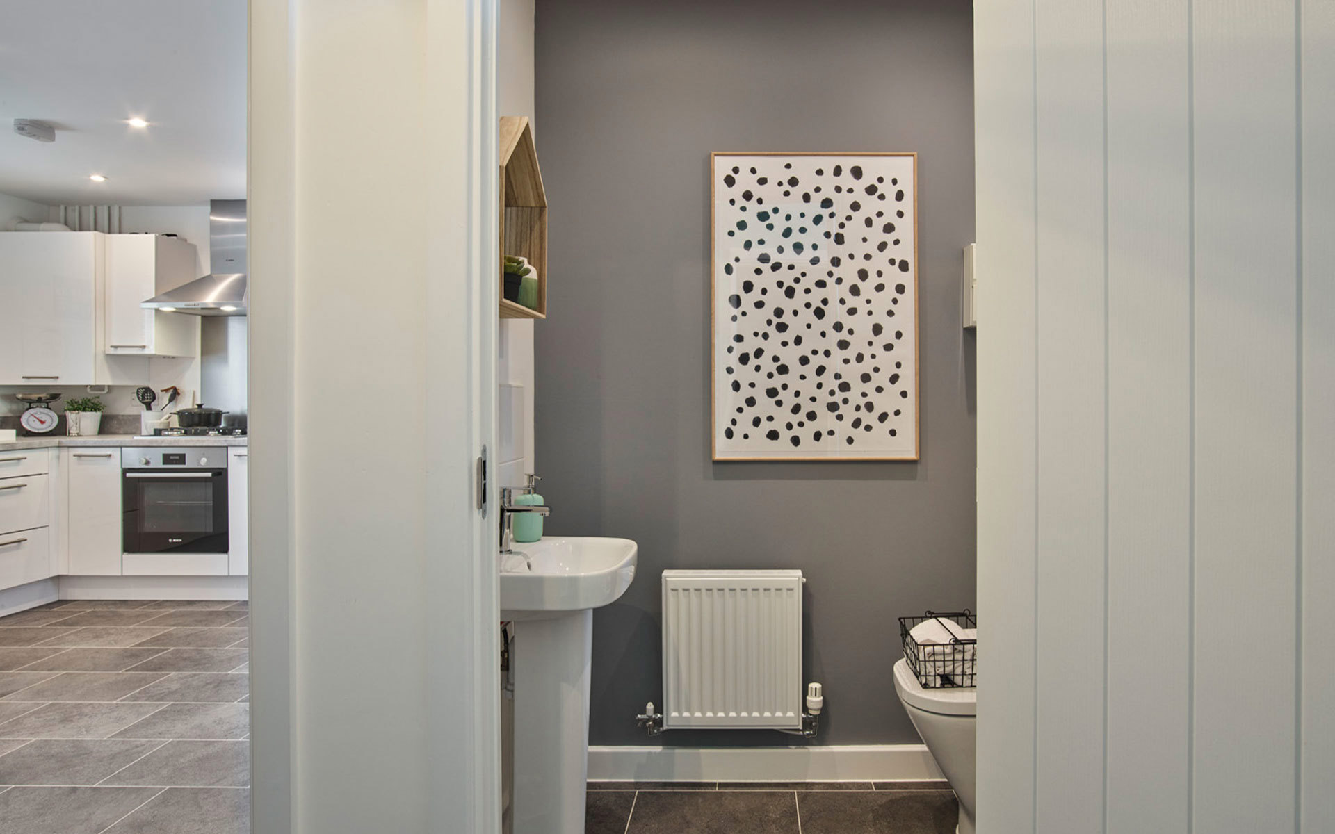 OHE Ashley Langford Past Kitchen Cloakroom