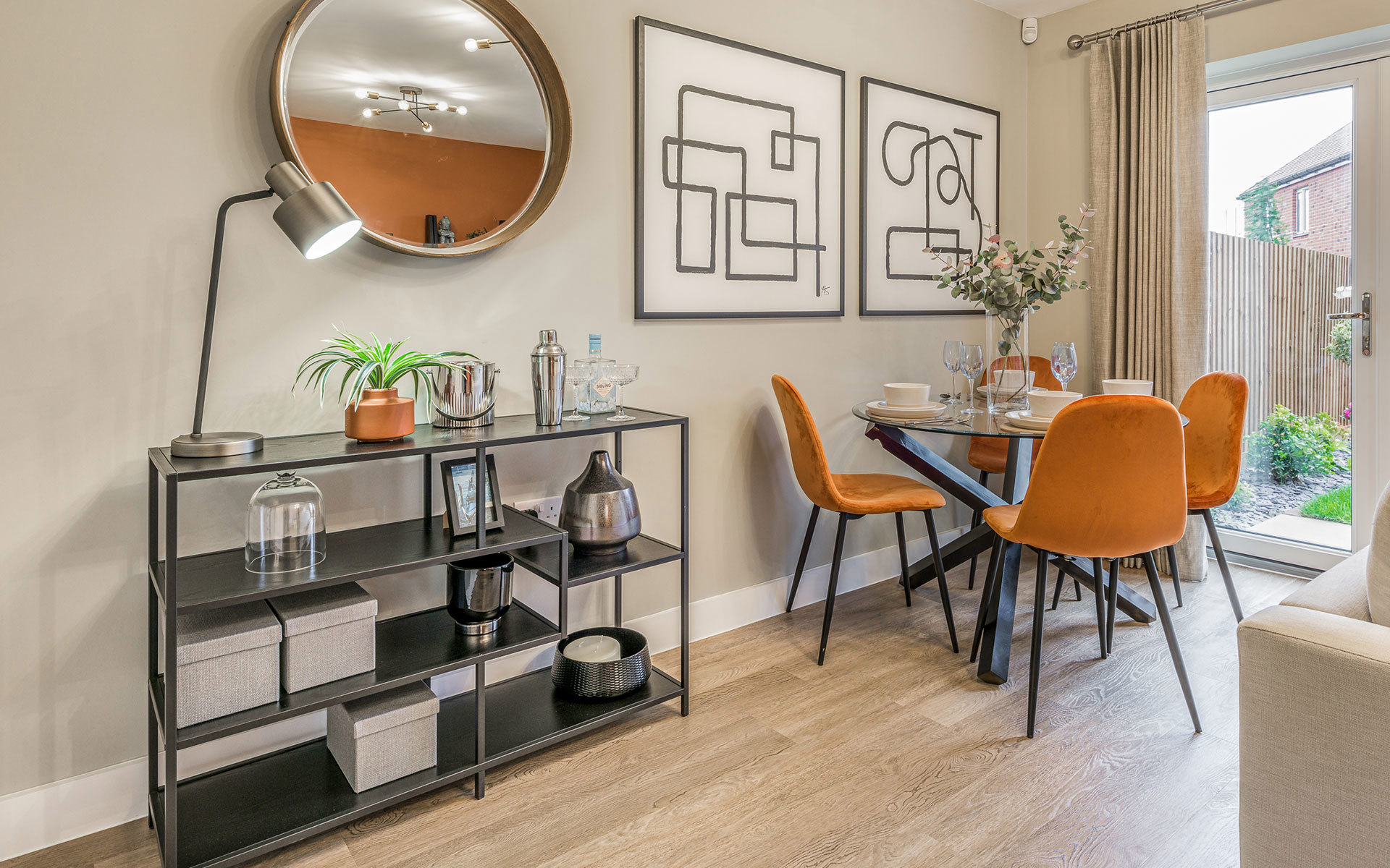 OHM Handwood Park Welney Living Diner C